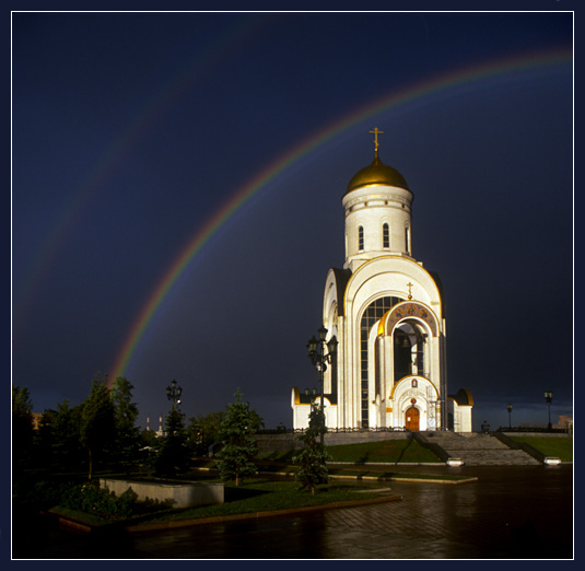 photo "Thunderstorm / Victory Park" tags: architecture, landscape, 