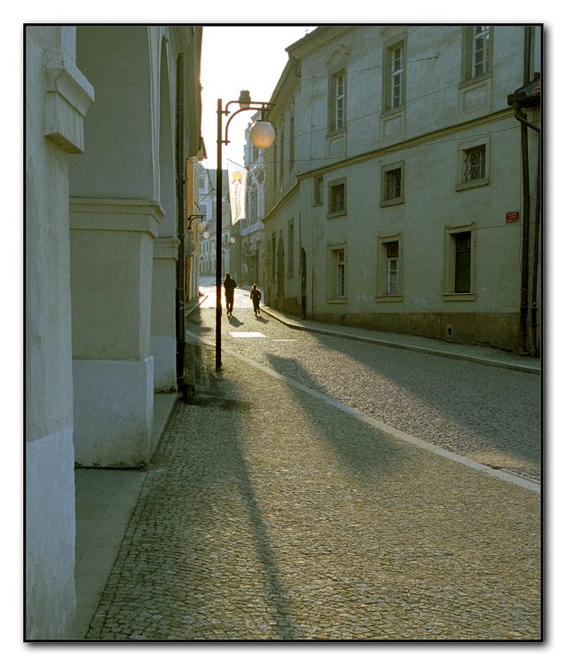 photo "Evening walk, long shadow" tags: misc., 