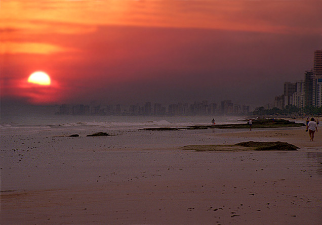 photo "Recife" tags: landscape, sunset