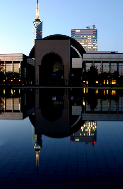 photo "Fukuoka Museum" tags: architecture, travel, landscape, Asia