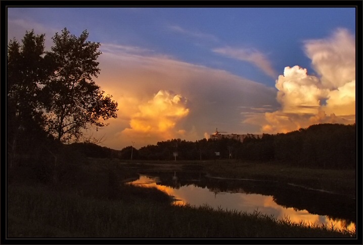 photo "Simply paints." tags: landscape, sunset