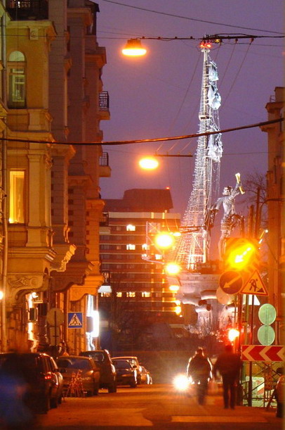 photo "Moscow night" tags: landscape, architecture, night