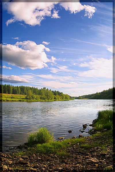 фото "р. Ухта." метки: пейзаж, вода