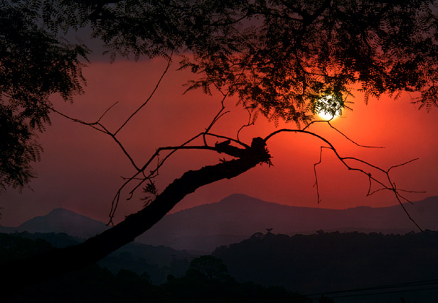 фото "red sky" метки: природа, пейзаж, закат