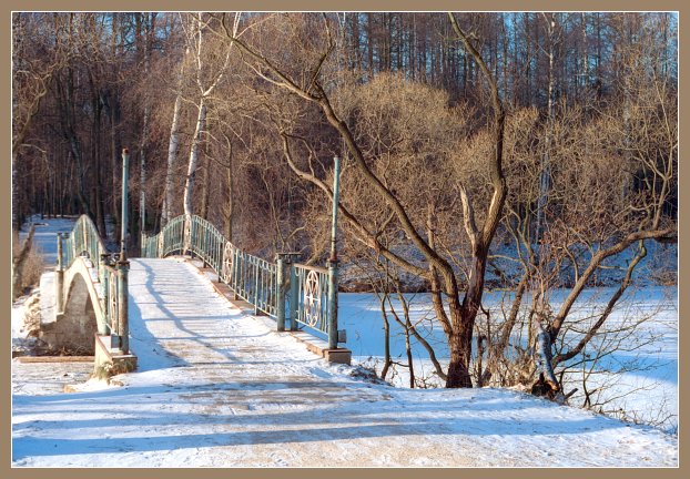 photo "Bridge" tags: landscape, winter