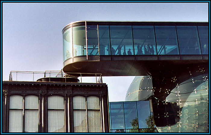 photo "Kunsthaus Graz" tags: architecture, landscape, 