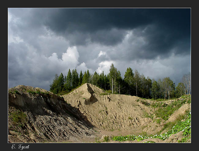 photo "before rain" tags: nature, landscape, forest