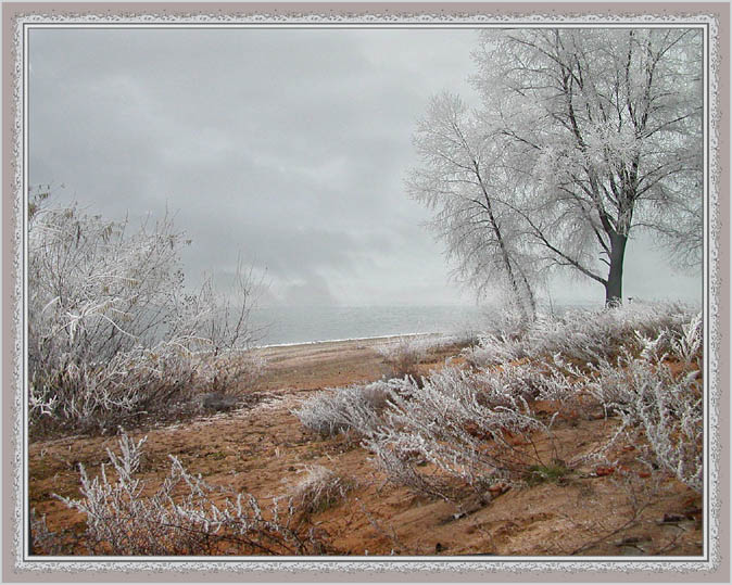 photo "Beach etude. Not summer." tags: landscape, autumn