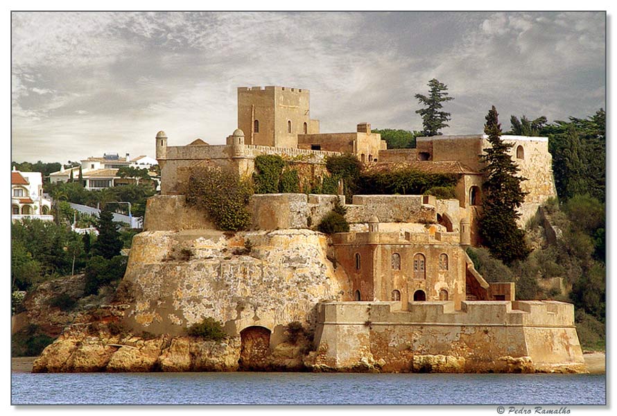 фото "Castle of "Sao Joao do Arade"" метки: архитектура, путешествия, пейзаж, Европа