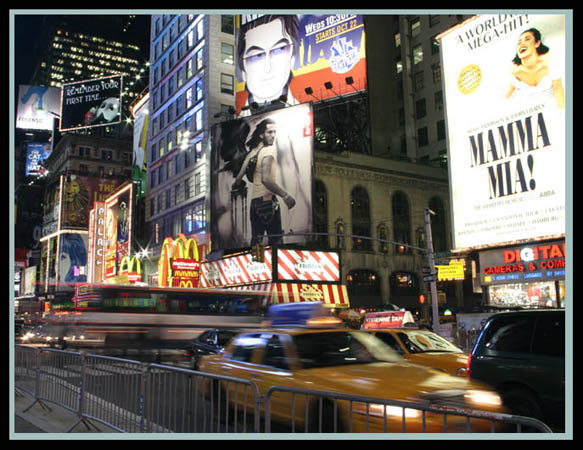 фото "Broadway at Night" метки: путешествия, архитектура, пейзаж, Северная Америка