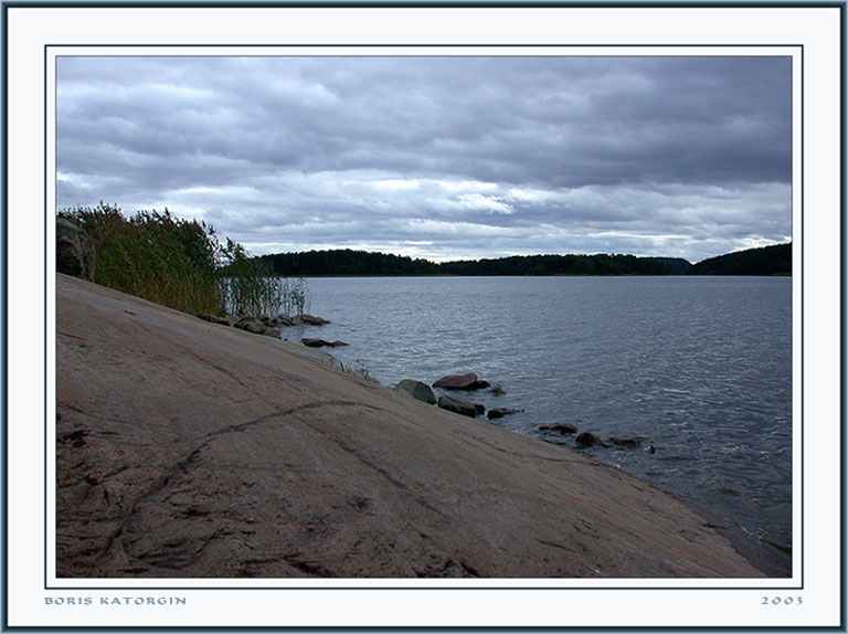 photo "Immovable beach" tags: landscape, clouds, water