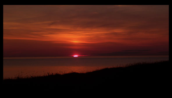 photo "Sunset in Denmark" tags: landscape, sunset