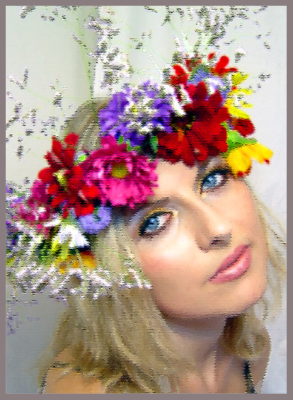 photo "Flowers" tags: portrait, woman