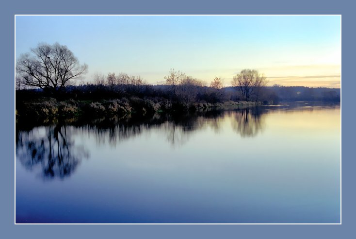 photo "Gentle" tags: landscape, autumn, sunset