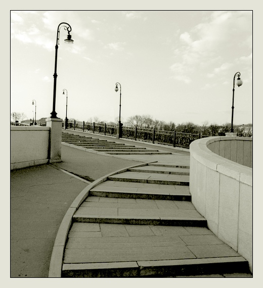 фото "Старый Мост" метки: архитектура, черно-белые, пейзаж, 
