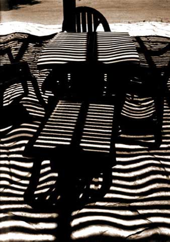 photo "striping" tags: black&white, 