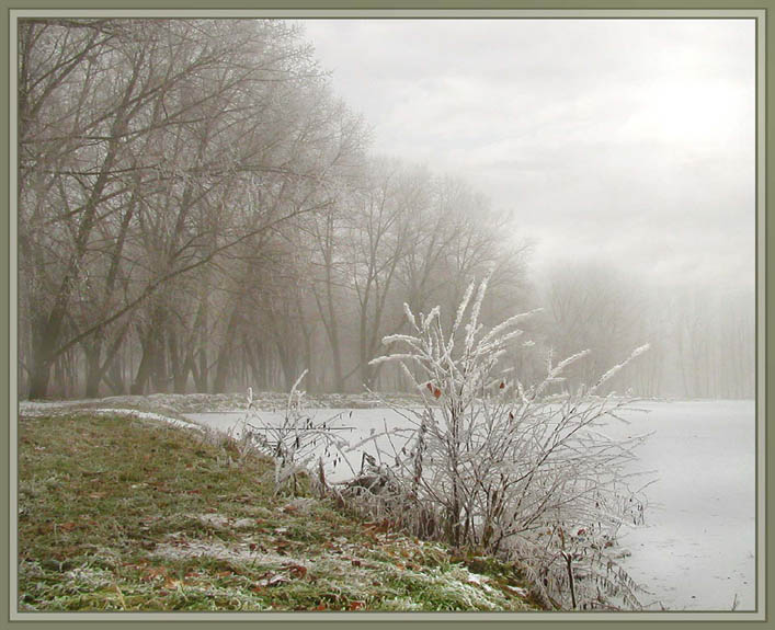 photo "Meeting of winter with autumn" tags: landscape, autumn, winter