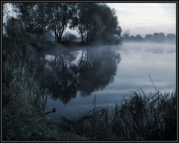photo "Without time." tags: landscape, sunset, water