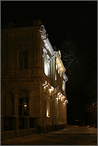 photo "Old Ekaterinburg." tags: architecture, landscape, night