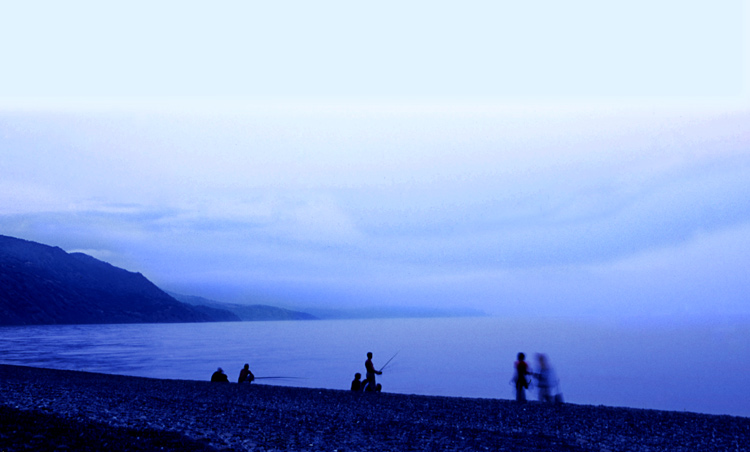 фото "Вечерняя рыбалка" метки: пейзаж, вода, закат