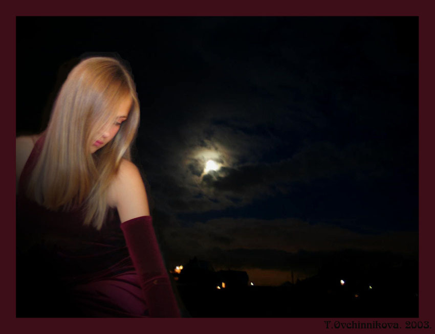 photo "Moonlight night" tags: landscape, night