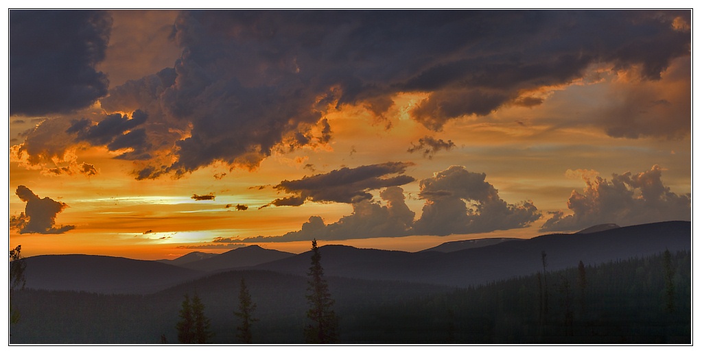 фото "Закатик" метки: пейзаж, горы, закат