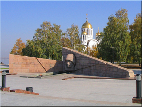 photo "Eternal fire     ( Cycle Samara City)" tags: architecture, landscape, 