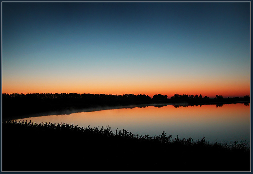 photo "Birth of day" tags: landscape, sunset, water