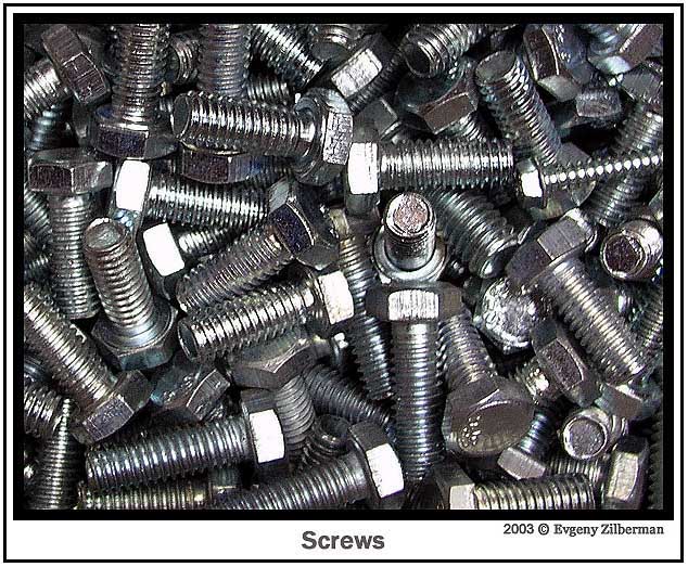 photo "Screws" tags: abstract, macro and close-up, 