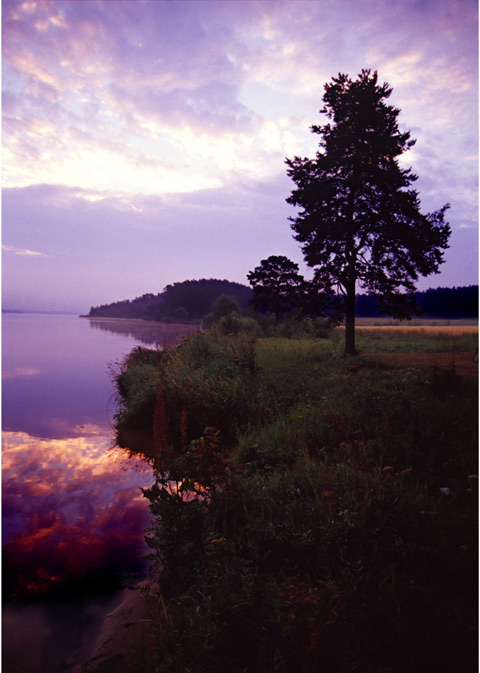 фото "Рассвет на Волге 2" метки: пейзаж, вода, закат