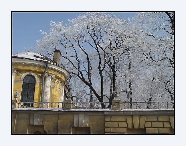 фото "иней" метки: архитектура, пейзаж, зима