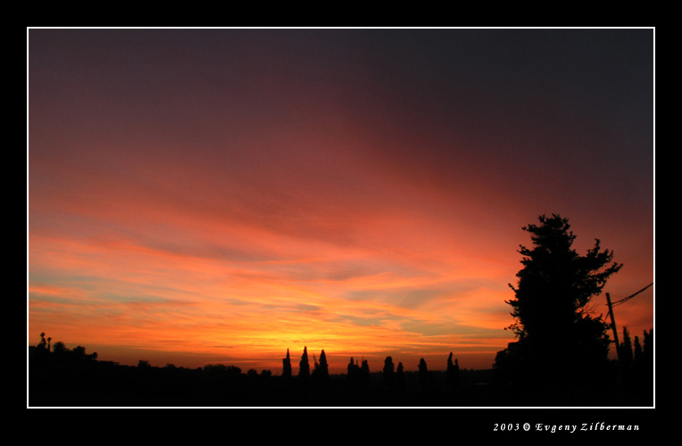 photo "Sunset" tags: landscape, clouds, sunset
