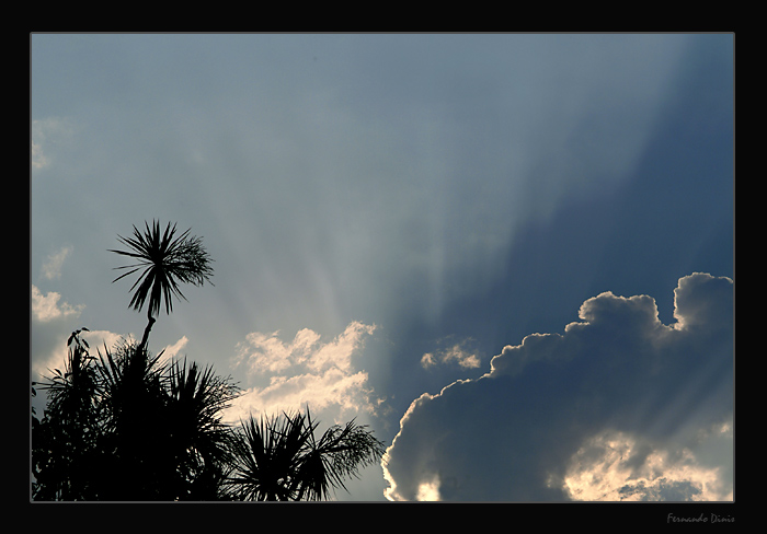 photo "Rising light" tags: landscape, genre, clouds