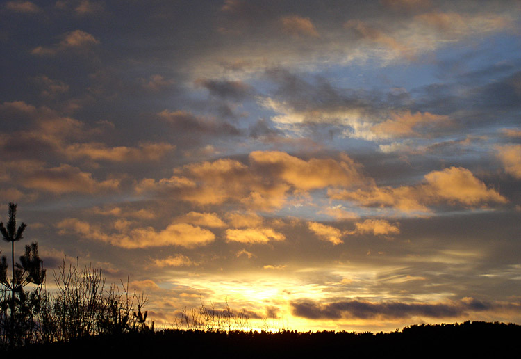 photo "Simple sunset" tags: landscape, sunset