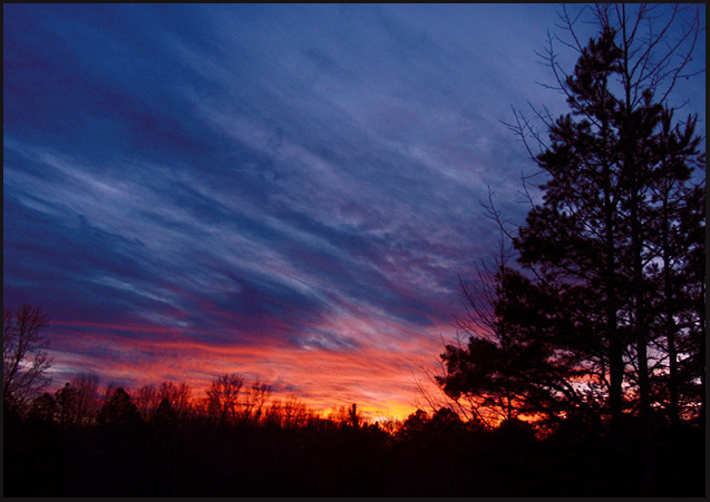 photo "Color Collision" tags: landscape, clouds, sunset