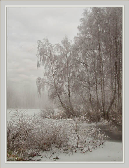photo "Winter etude in a minor" tags: landscape, winter