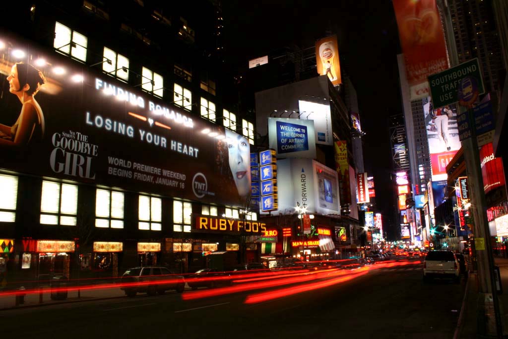 фото "Bustling Times Square" метки: путешествия, Северная Америка