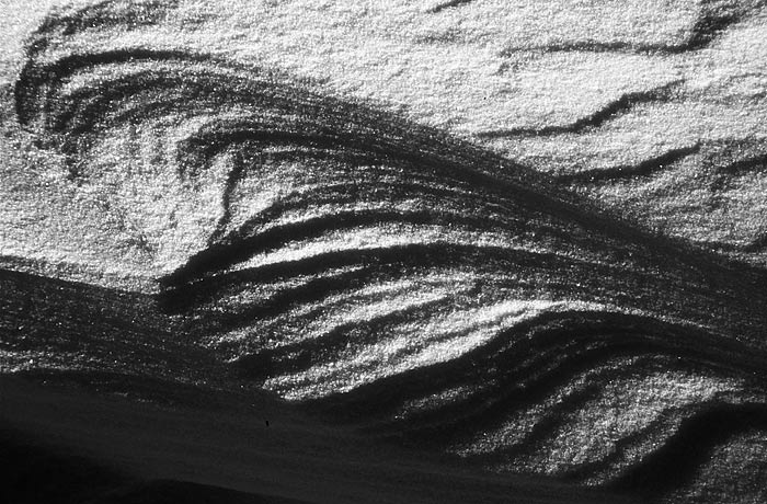 photo "Snow curves" tags: abstract, 