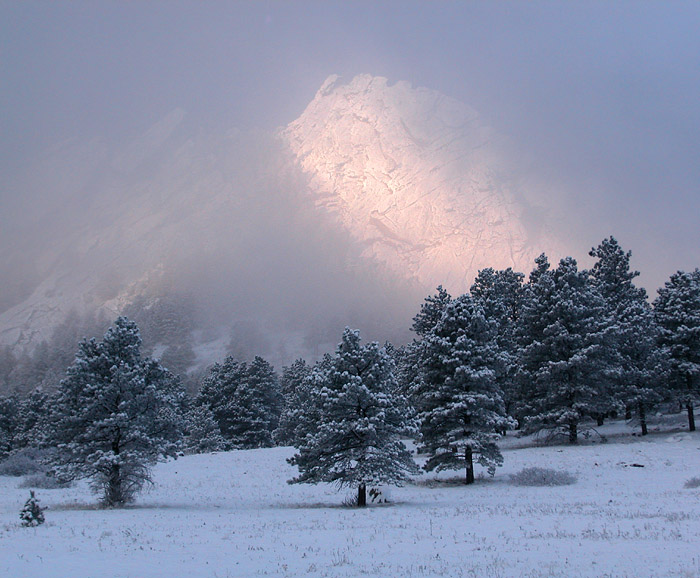 photo "Ghost Mountain" tags: landscape, mountains, winter