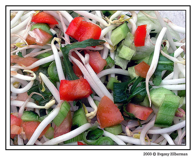 photo "Salad" tags: macro and close-up, abstract, 