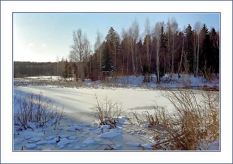 photo "December #2" tags: landscape, water, winter