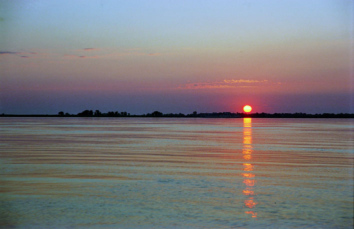 photo "Volga river" tags: landscape, sunset