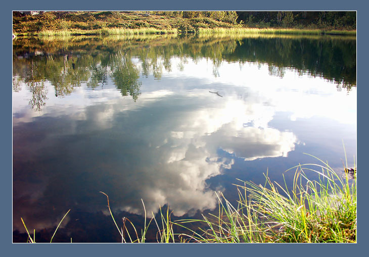 photo "Deep" tags: landscape, clouds, water