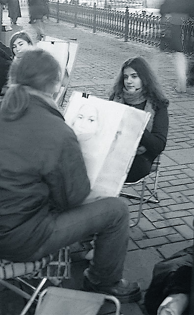 photo "Evening Etude" tags: genre, black&white, 
