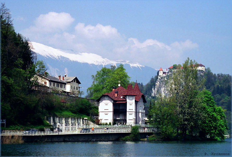 photo "Kind of coast of mountain lake Bled" tags: travel, Europe