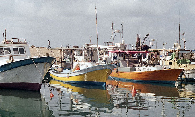 photo "Jaffa Boats" tags: misc., 