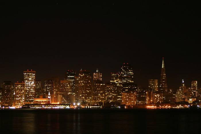 photo "San Francisco by Night" tags: travel, architecture, landscape, North America