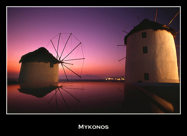 фото "Mikonos" метки: пейзаж, архитектура, закат