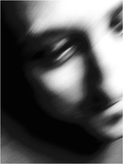 photo "fading" tags: portrait, black&white, man