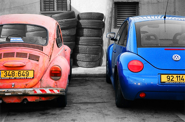 photo ""Bugs & Tyres"" tags: genre, montage, 